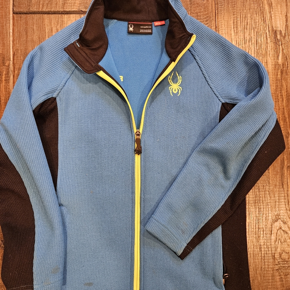 Kids Spider jacket size M(10/12) + Free black jacket